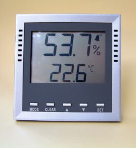 Digitales Hygrometer mit Alarmfuntion